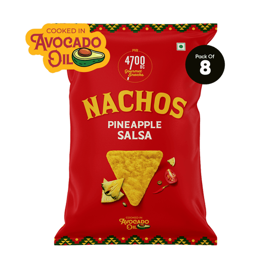 Nachos, Pineappple Salsa (Pack of 8, 60g)