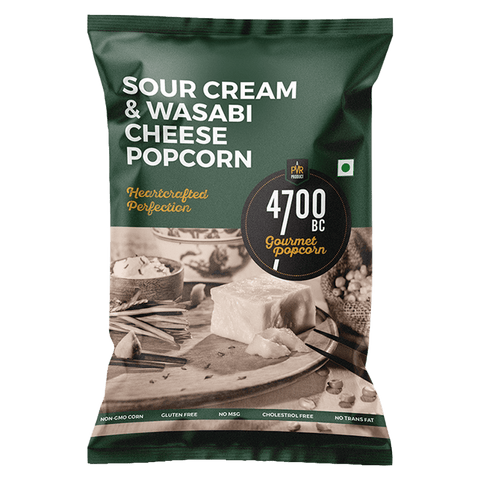 Sour Cream and Wasabi Cheese Popcorn