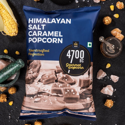 4700BC Himalayan Salt Caramel Popcorn Pouch