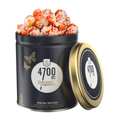Cranberry White Chocolate Popcorn, Tin, 150g