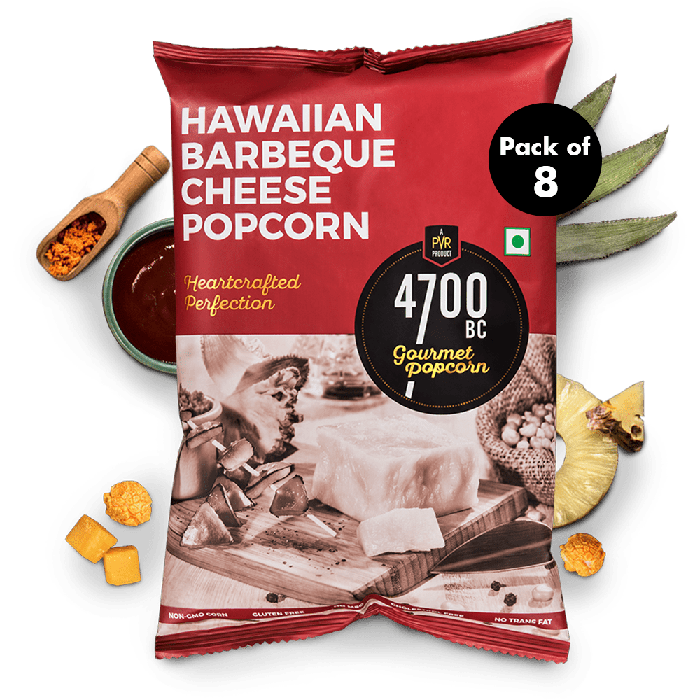 4700BC Hawaiian Barbeque Cheese Popcorn Pouch