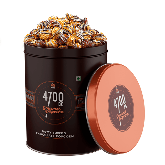 Buy India’s top gourmet popcorn selection at 4700BC, featuring chocolate popcorn, cheese popcorn, caramel popcorn, butter popcorn, and BBQ popcorn flavors, alongside an array of sweet corn, crunchy corn, chips, protein pops, corn chips, and nutritious snacks.