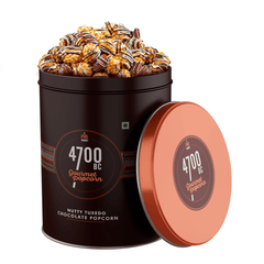 Nutty Tuxedo Chocolate Popcorn, Tin, 375g